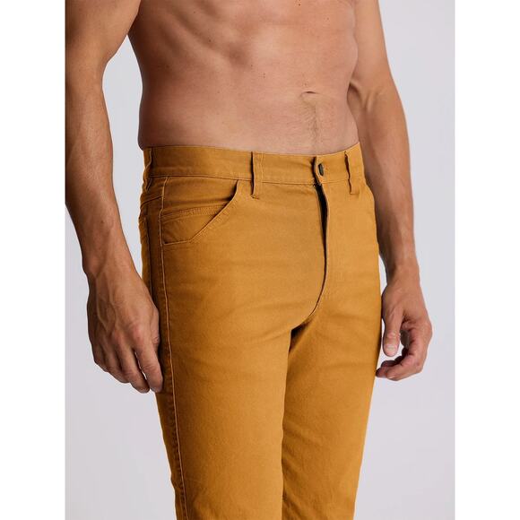 Free Fly Men’s Canvas Field Pant Size 34x32 Ochre Work Rugged Outdoors - Picture 6 of 16